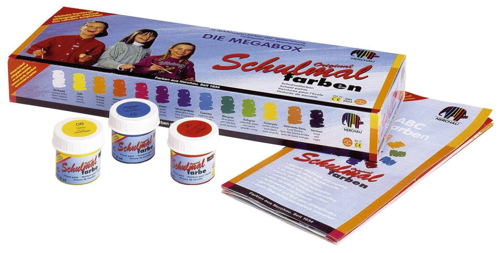 Lukas Nerchau School Paint Set Assorted