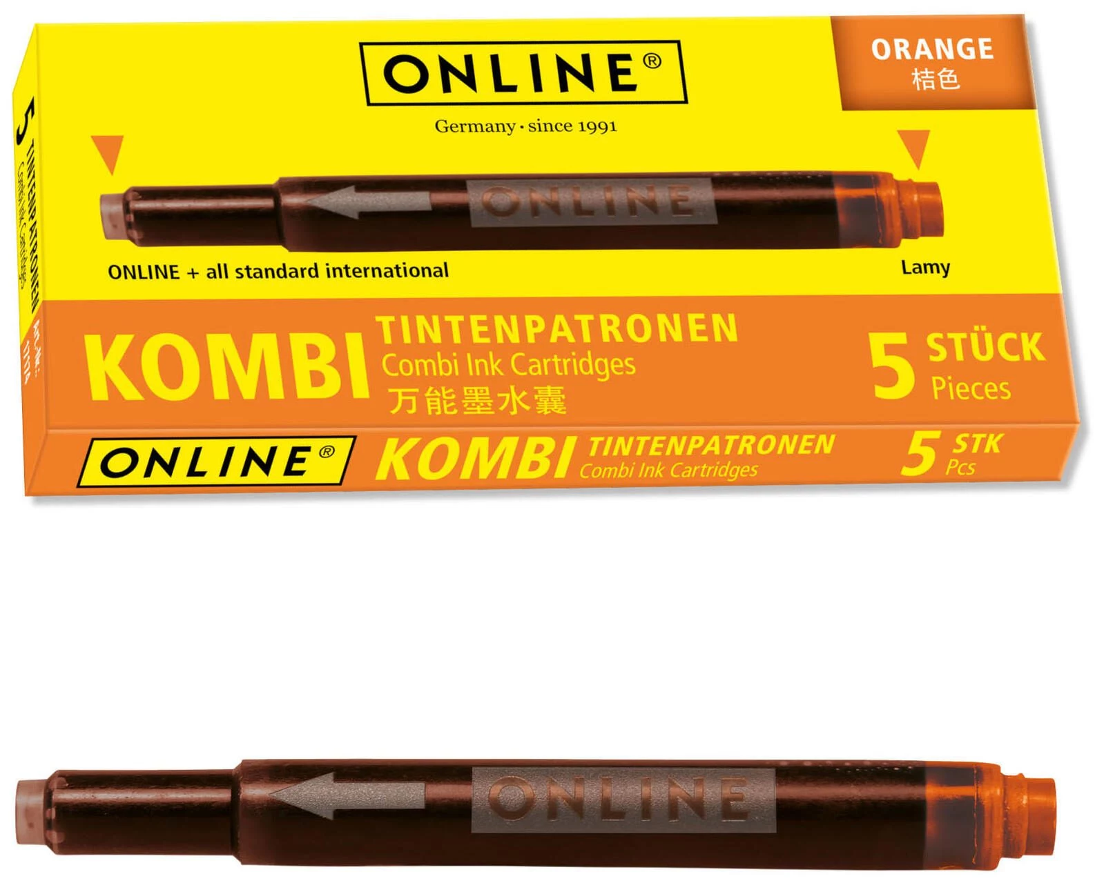 ONLINE 17174/12 Ink Cartridges for Fountain