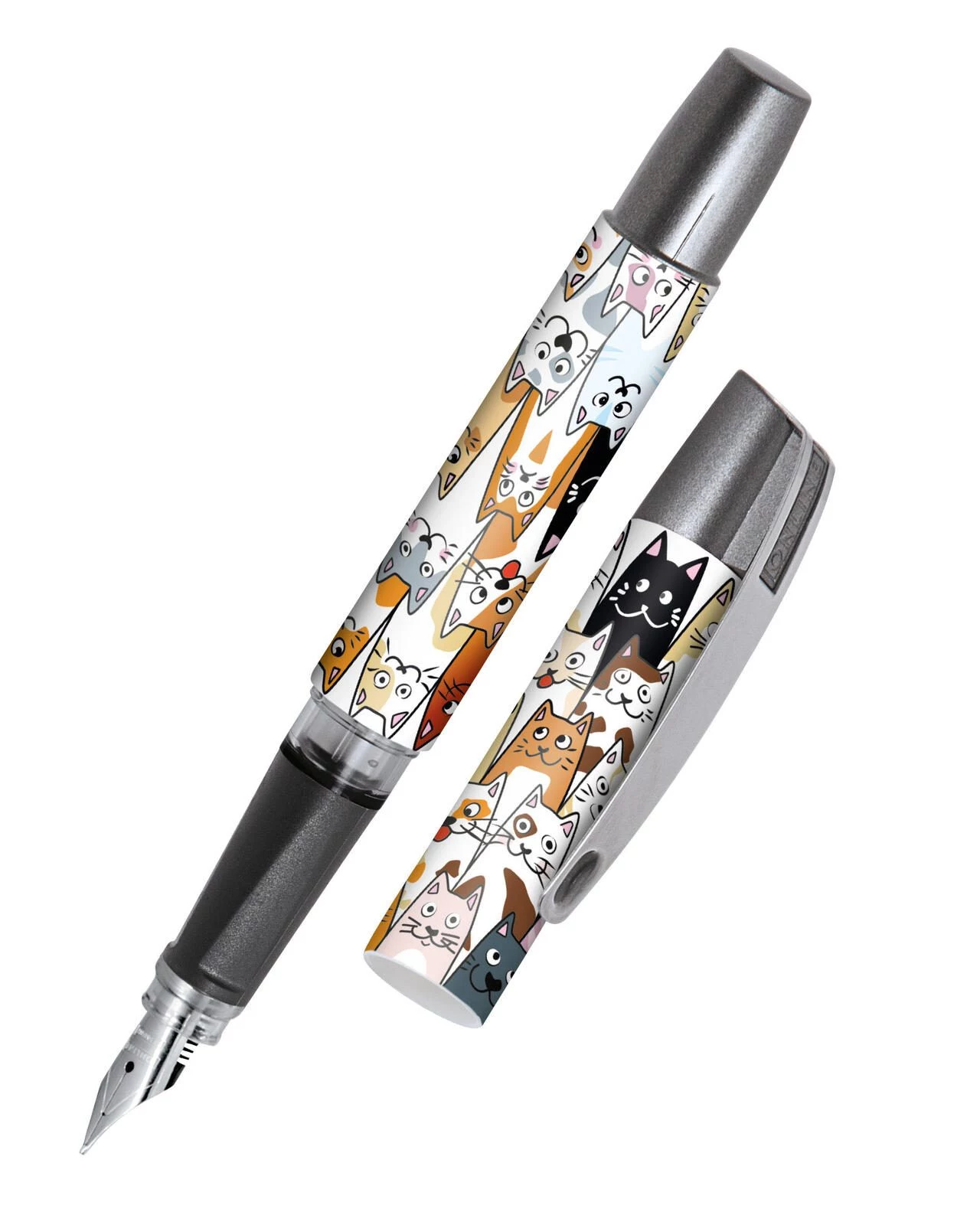 ONLINE Campus Fluffy Cats Cartridge Fountain