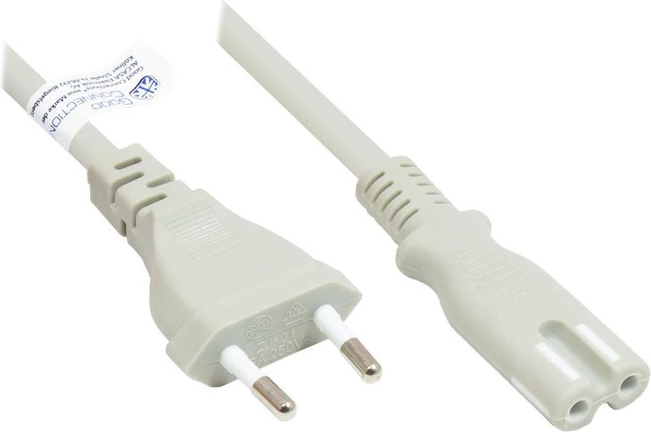 GoodConnections Euro Power Cable Euro Plug
