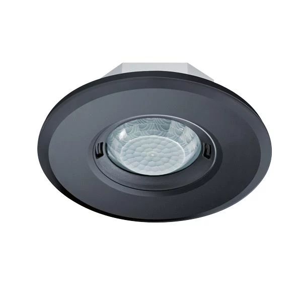 ESYLUX MD-FLAT 360i/8 ROUND BLACK Griestu