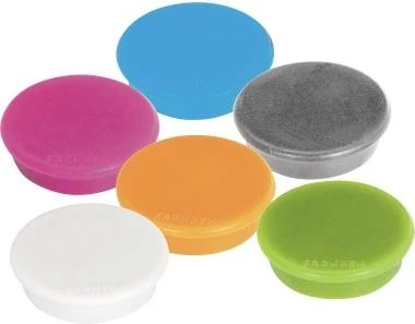 FRANKEN MagFun Magnets Assorted Colors 10-Pack