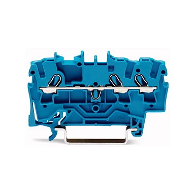 WAGO 2002-1304 3-Conductor Push-in Terminal Block