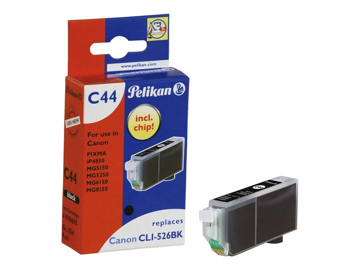 Pelikan saderīga tintes kasetne Canon CLI-526BK