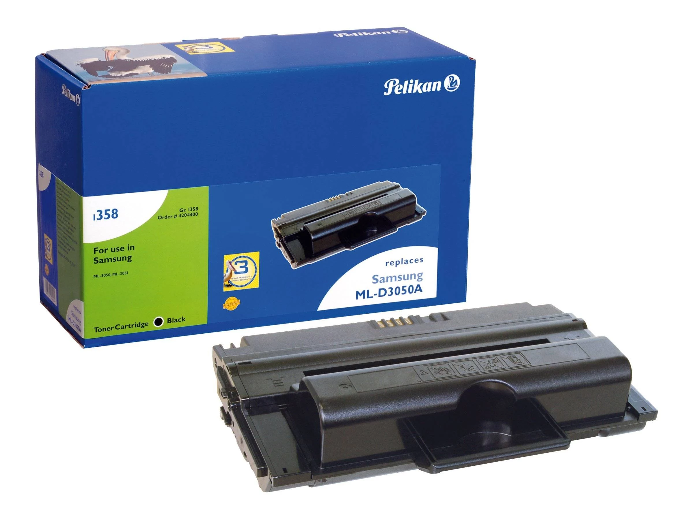 Pelikan Tonera kārtridžs Samsung ML-D3050A Black