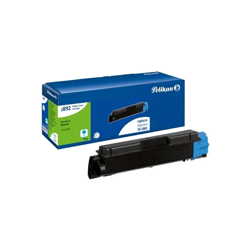 Pelikan Toneris Kyocera TK-580C Ciāns