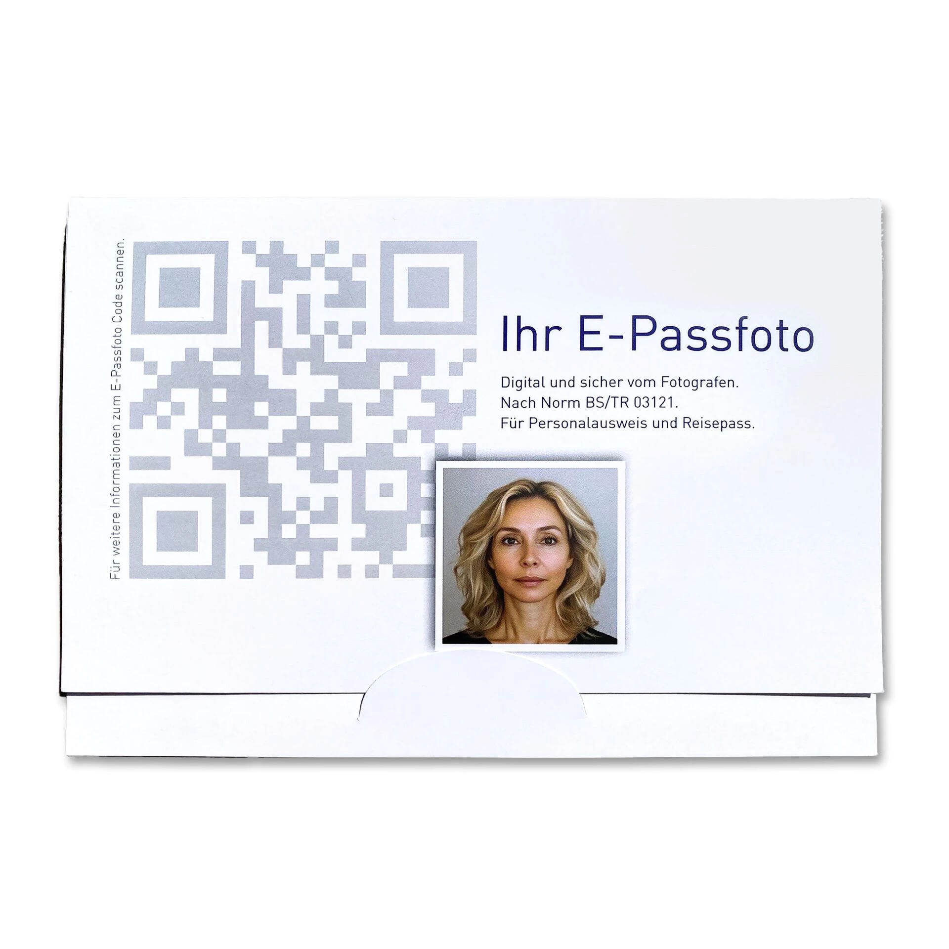 DAIBER Passport Photo Folder E-Passfoto-PORTRAIT 14028