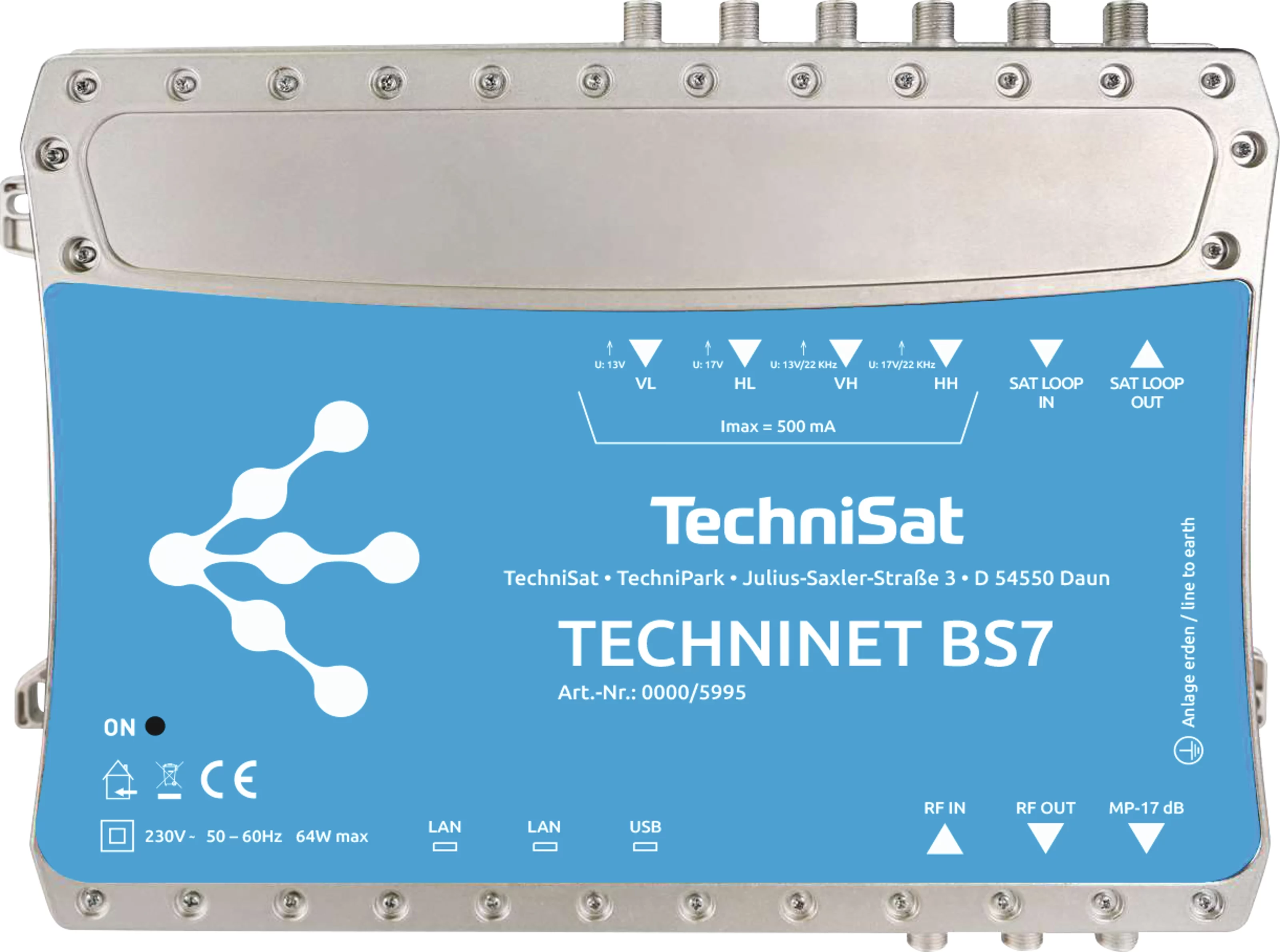 TechniSat TechniNet BS7 Digital 16-Fold Compact