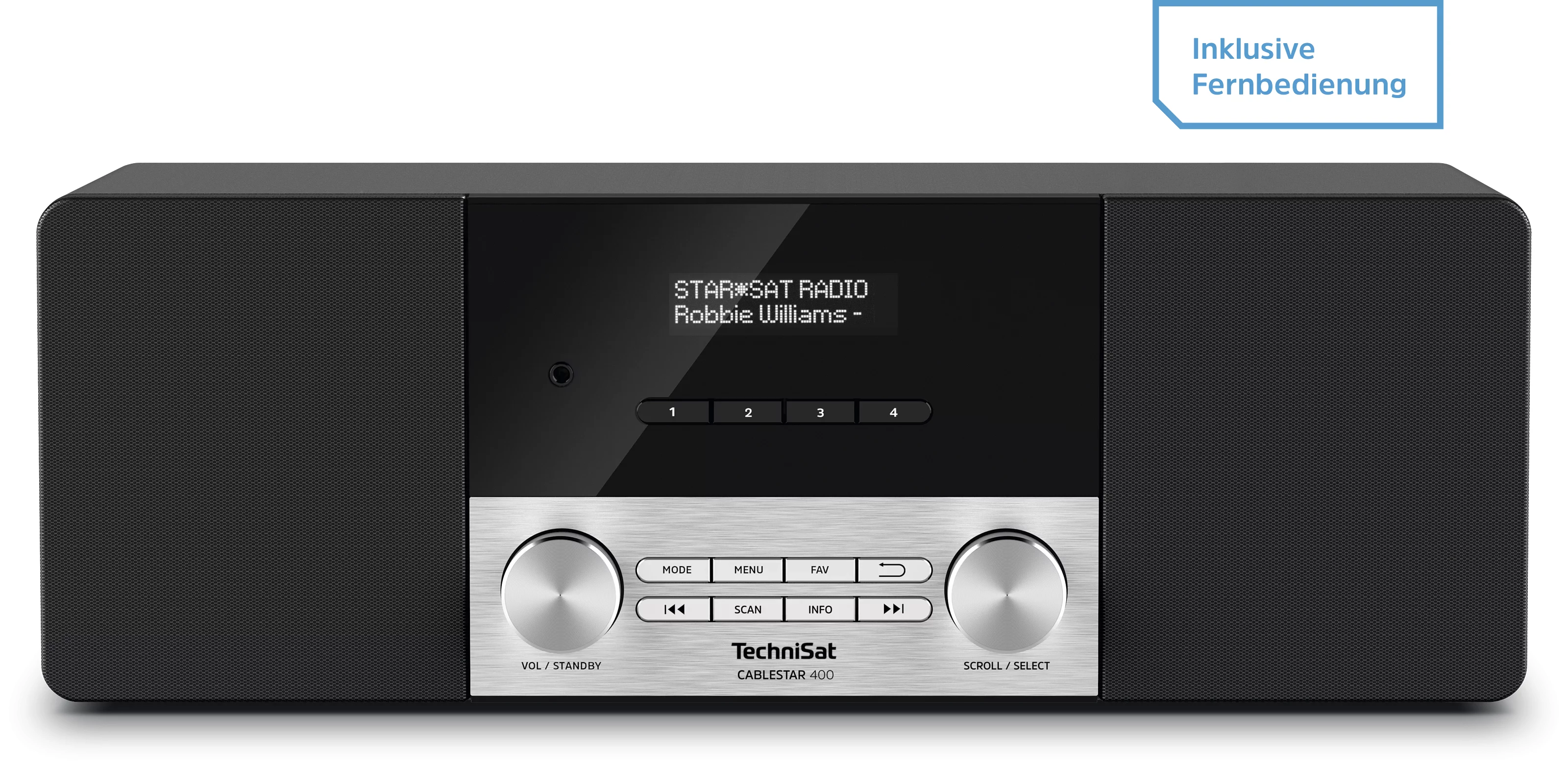 TechniSat CABLESTAR 400 DAB+ Radio ar