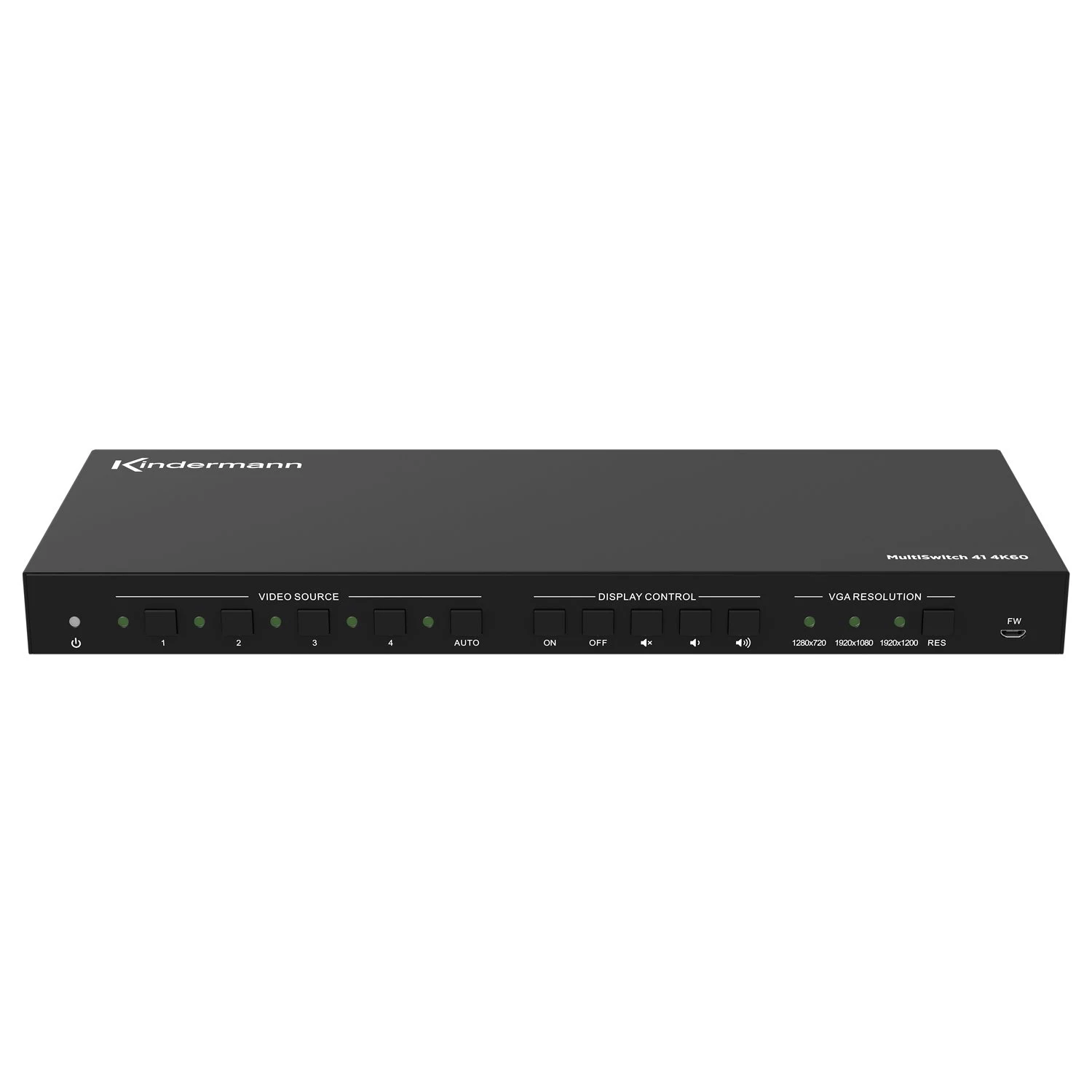 Kindermann MultiSwitch 41 4K60 HDMI Switch