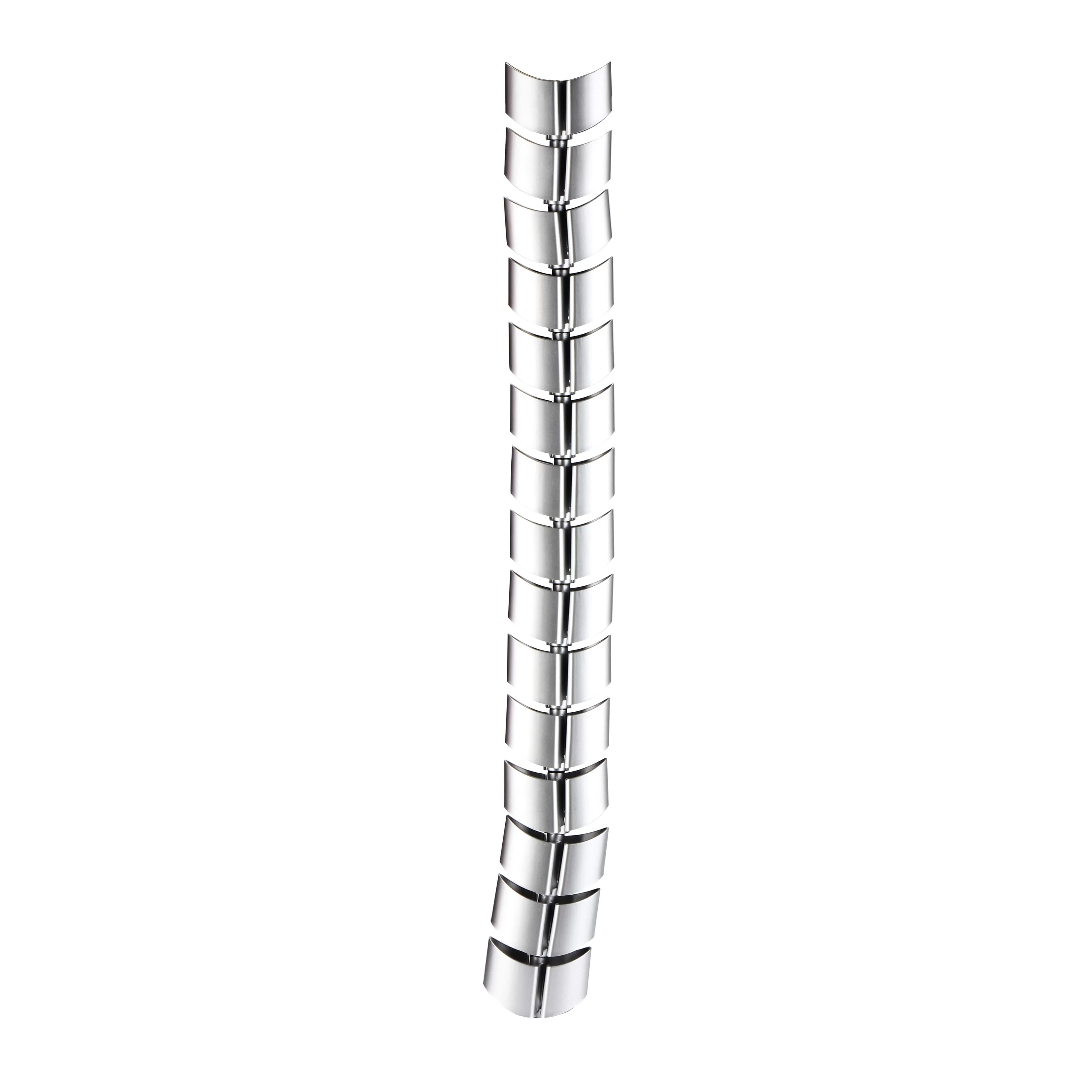 Kindermann Cable Management Channel 1m Silver