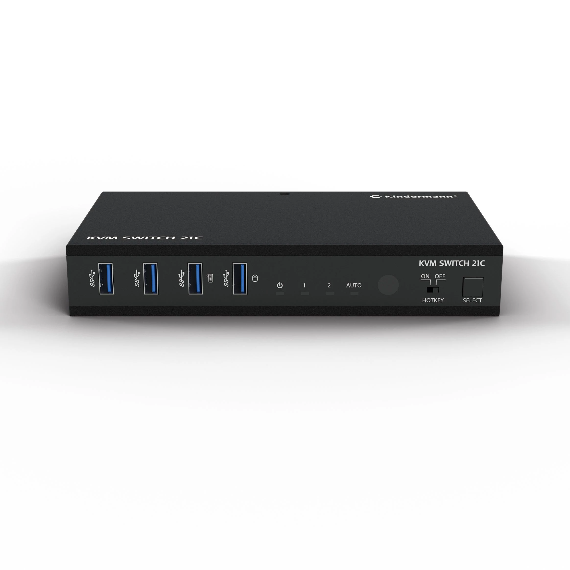 Kindermann KVM Switch 21C - 2-Port