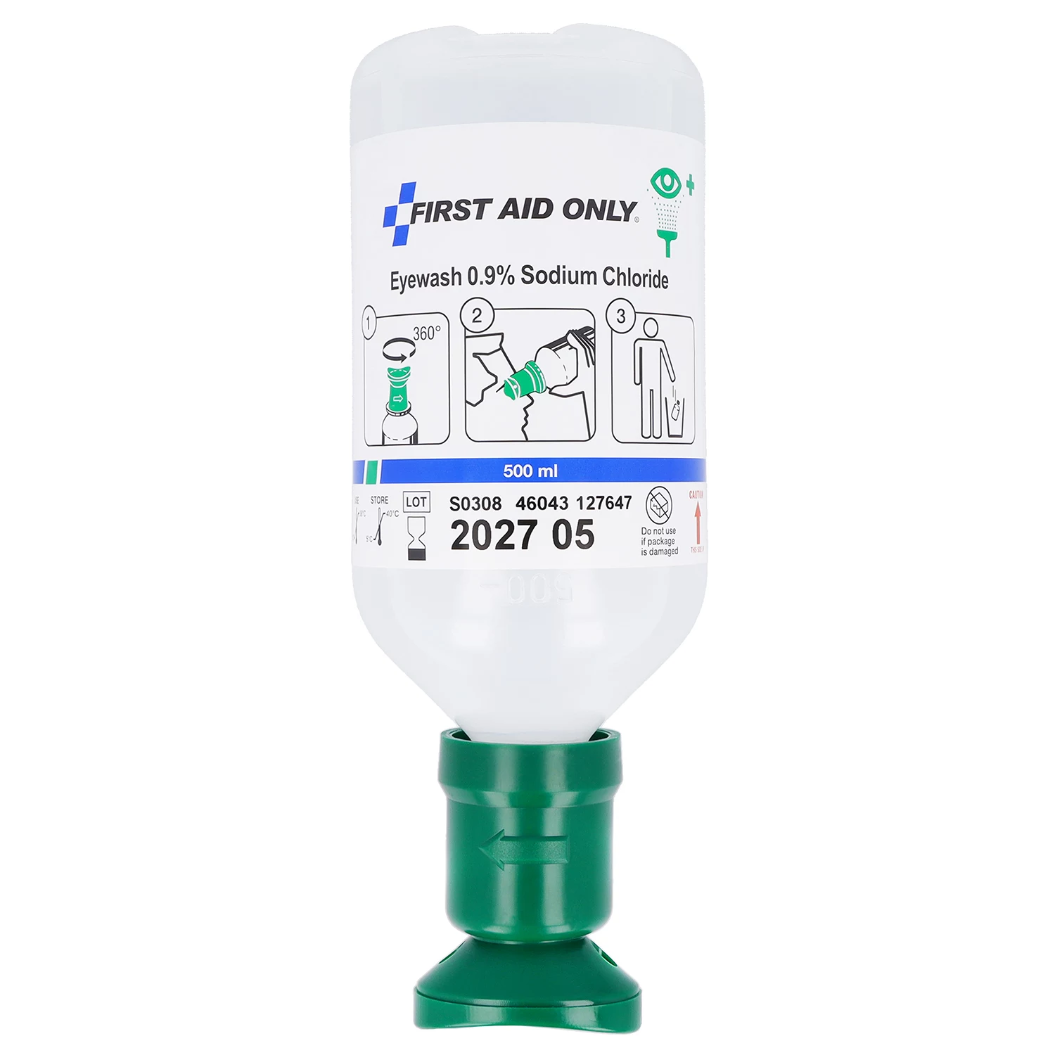 First Aid Only Eye Wash Bottle