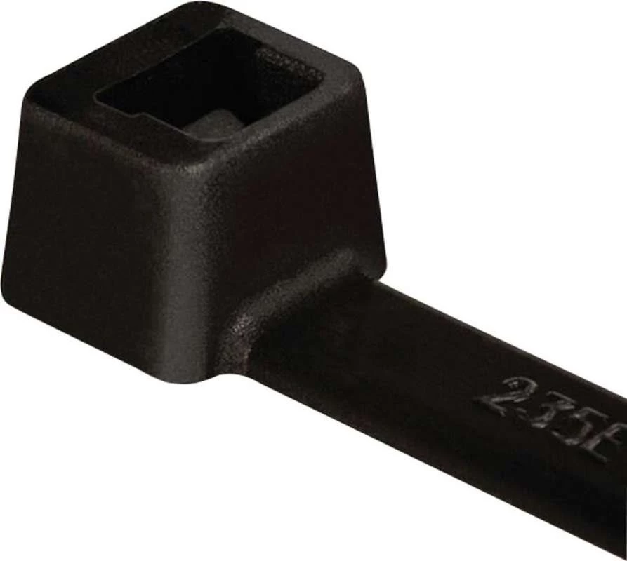 HellermannTyton T80I-W-BK-C1 Saites saite, iekšēji zobota