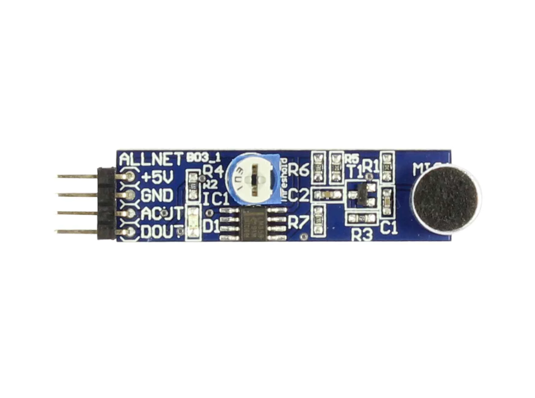 ALLNET 4duino Microphone B03 skaņas noteikšanas