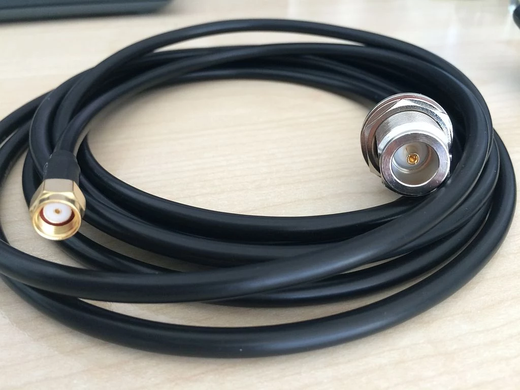 ALLNET ANT-CAB-RSMA-N-F-300-P LMR-195 Coaxial Cable, R-SMA