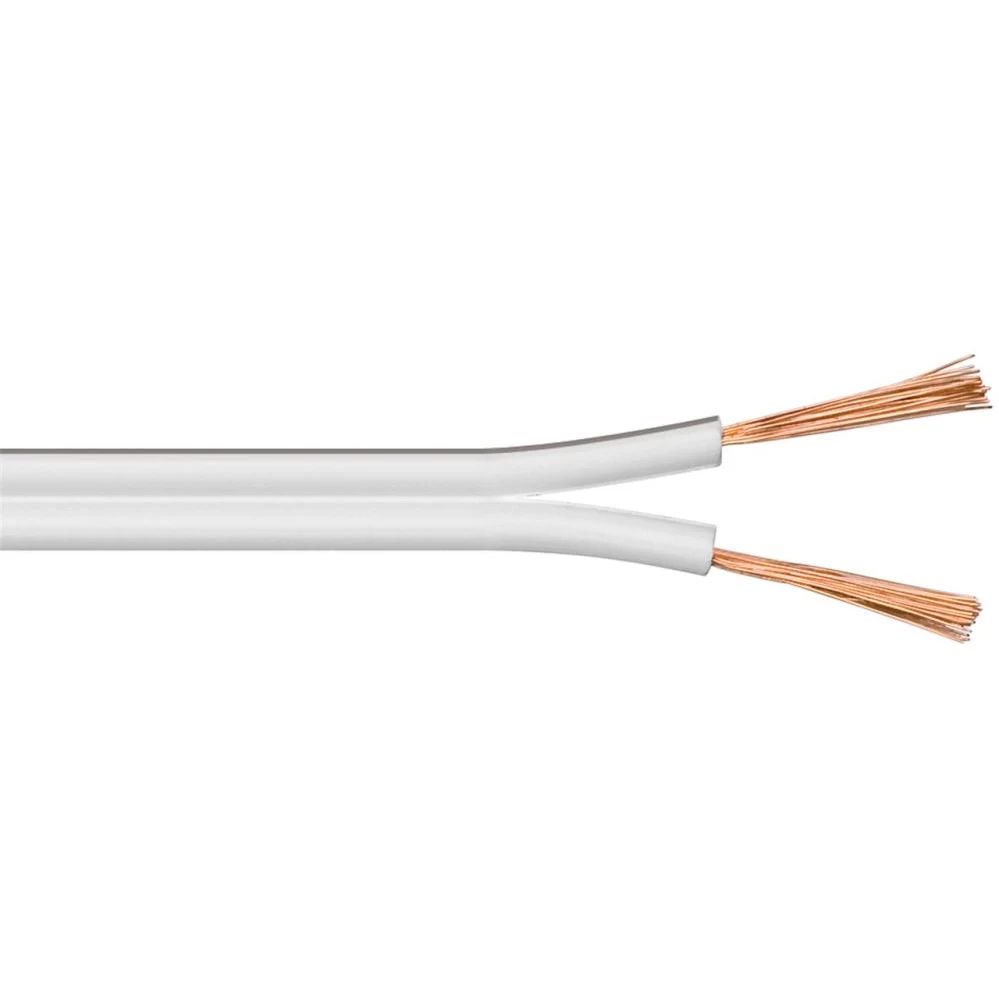 Goobay Bulk Speaker Cable White 100m