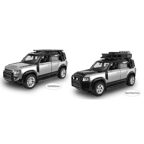 JAMARA Land Rover Defender 1:43 2in1