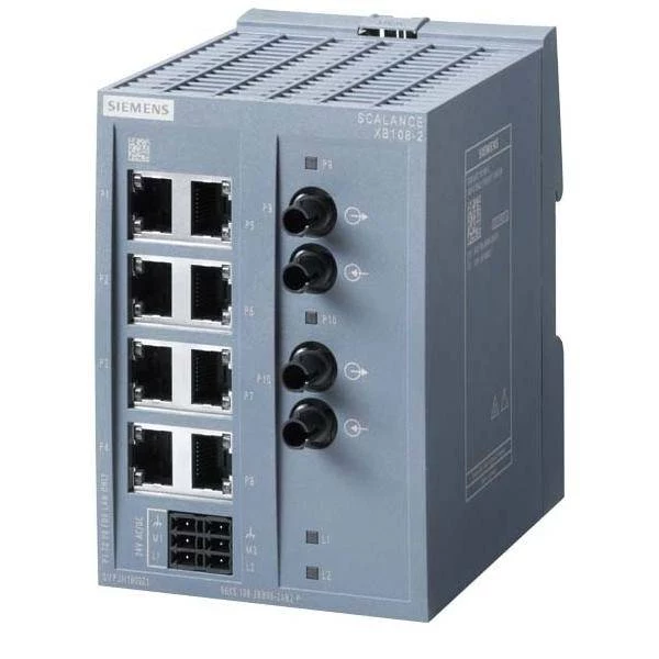 Siemens SCALANCE XB108-2 Nepārvaldāms Industriālais Ethernet