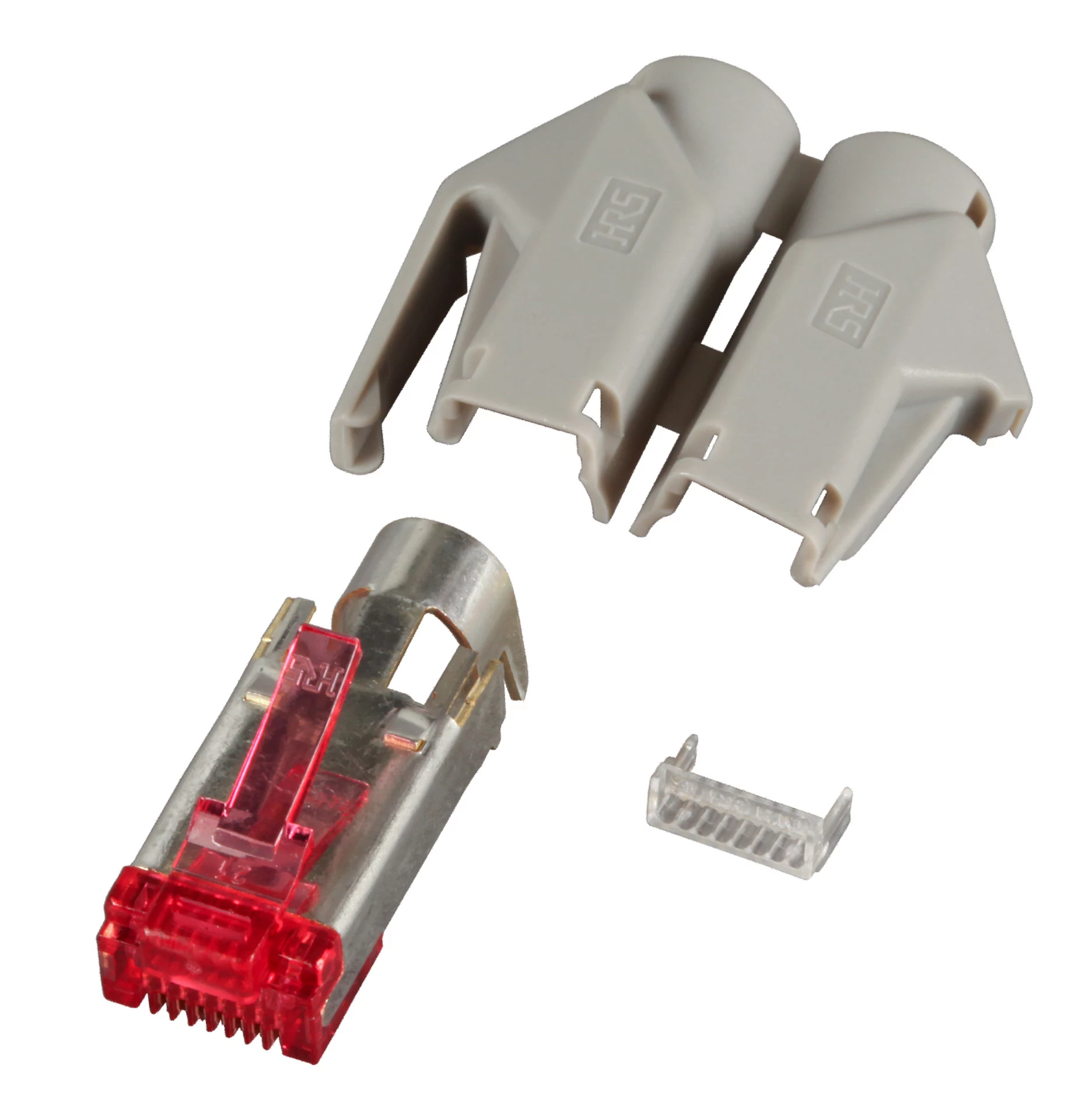 EFB RJ45-Hirose Connector STP, TM21 Grey