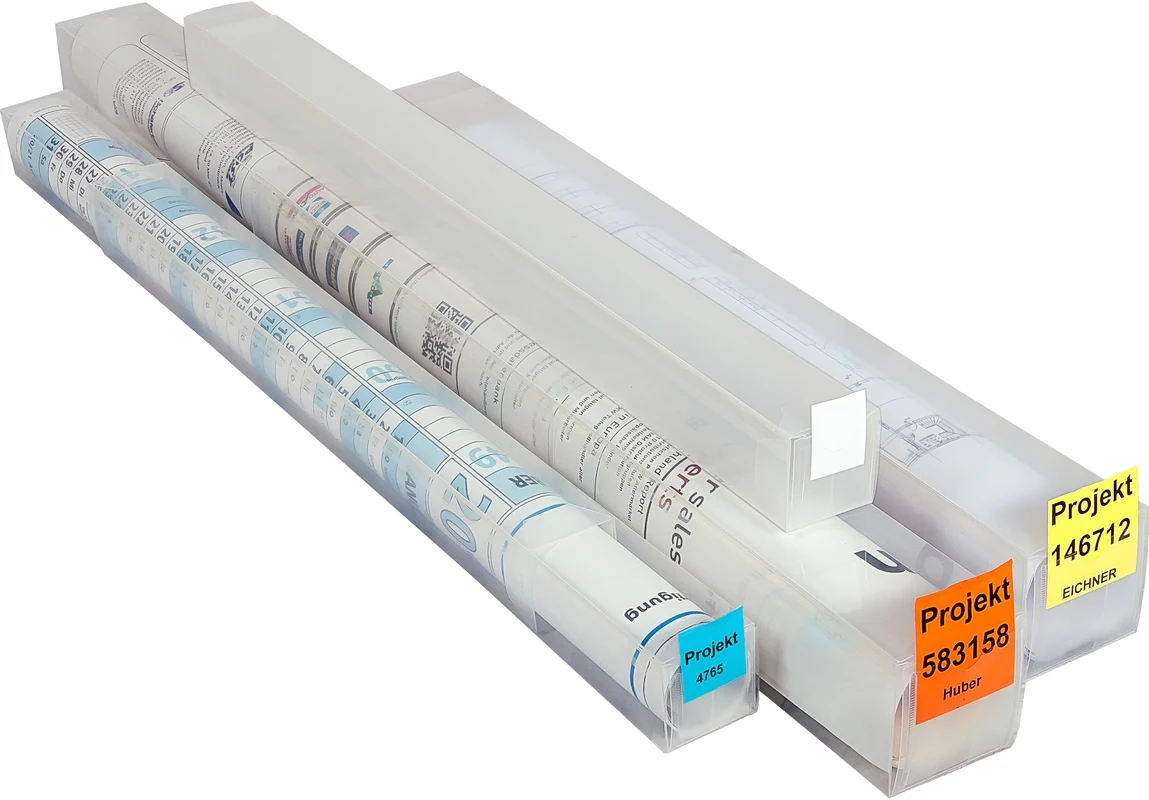 Eichner Planhülse 4,5 cm Transparent