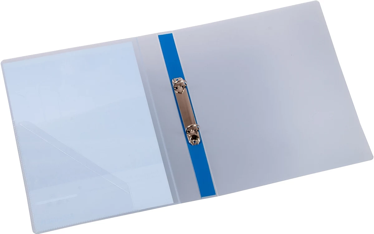 Eichner Presentation Ring Binder 2-Rings Grey-Transparent