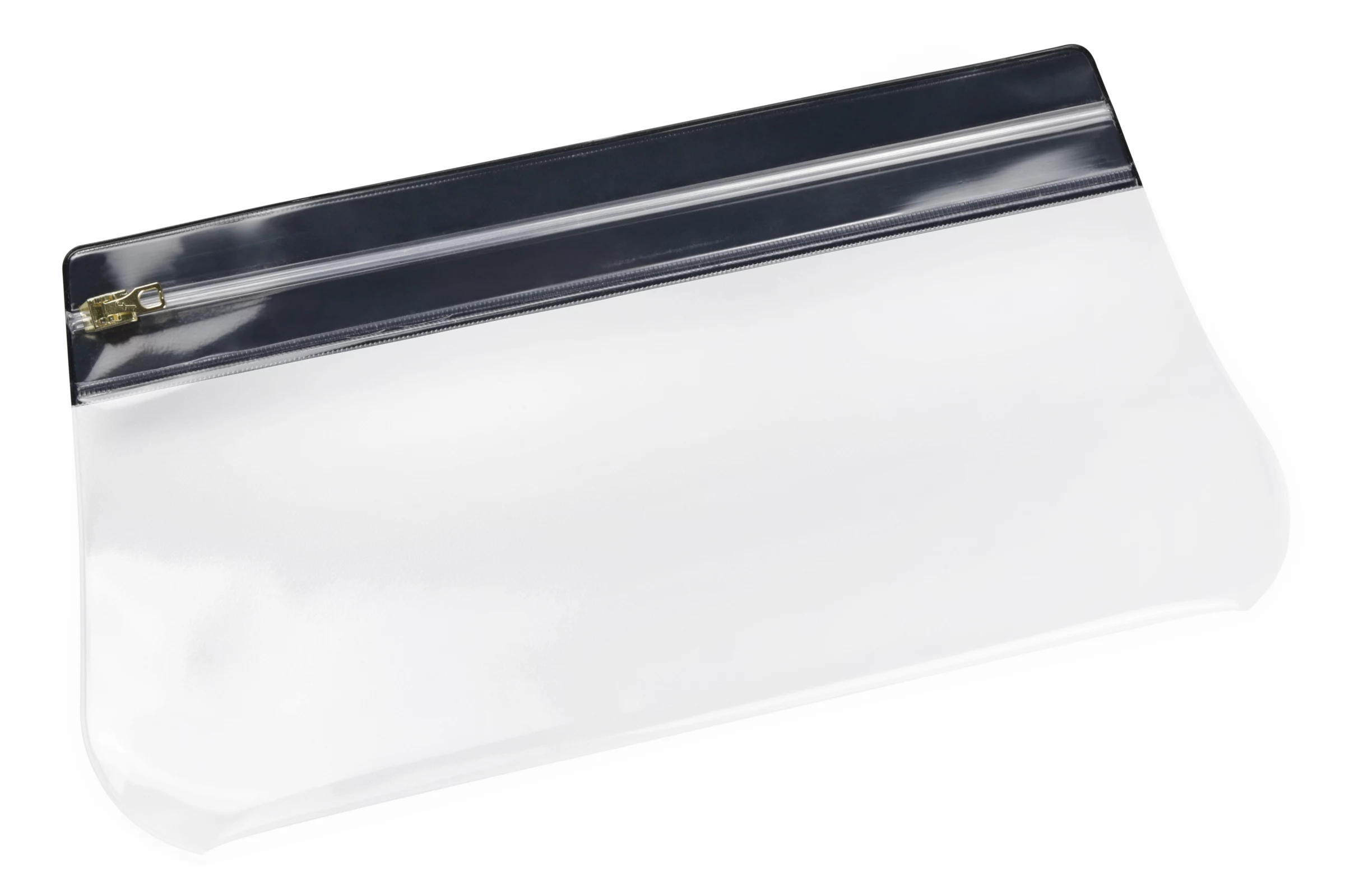 Eichner Slide Lock Bag Caurspīdīgs/Melns 10