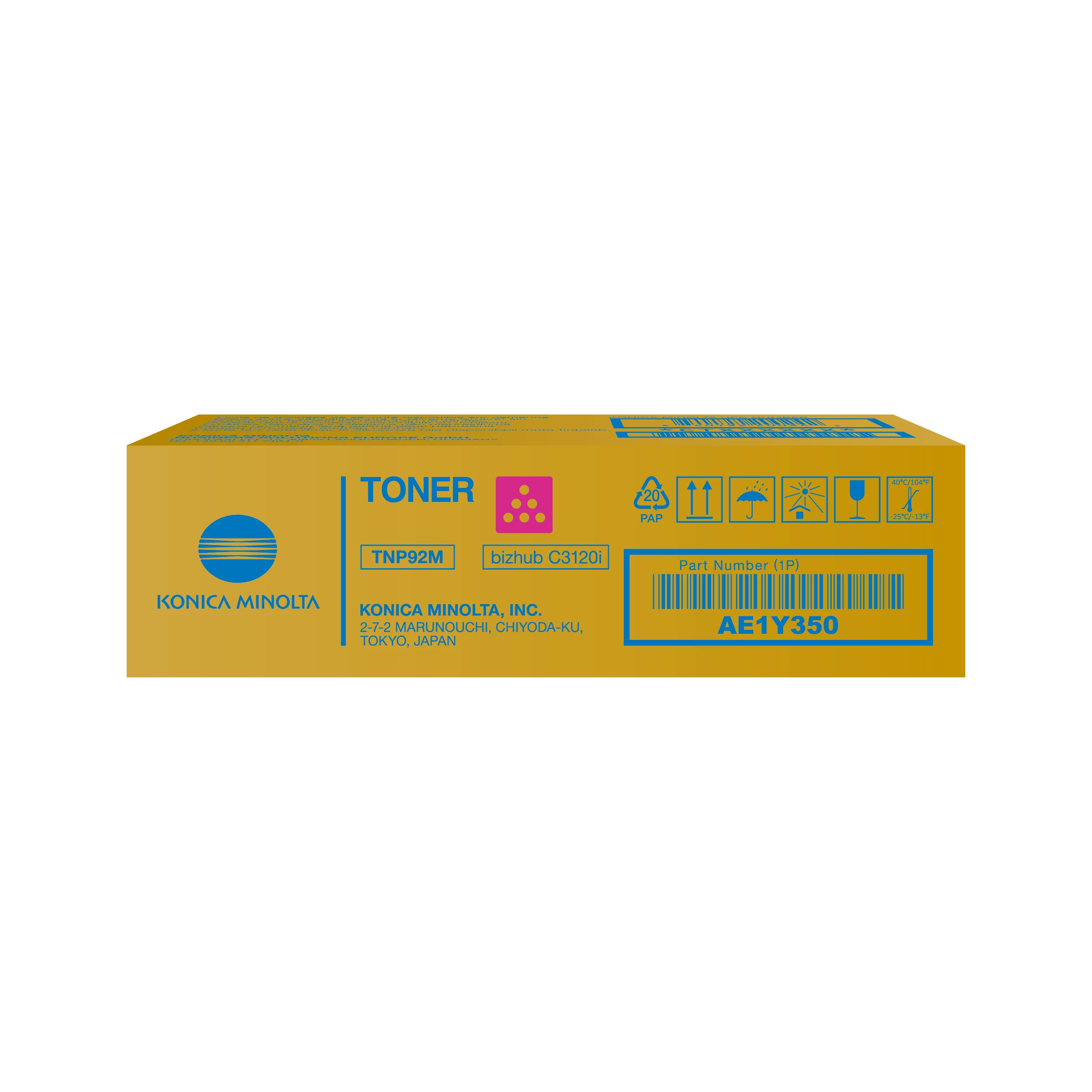 Konica Minolta Toner TNP-92M Magenta Original