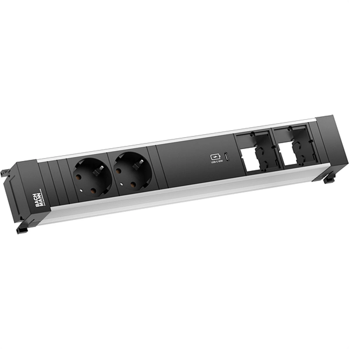 Bachmann POWER FRAME 2x Schuko Outlets