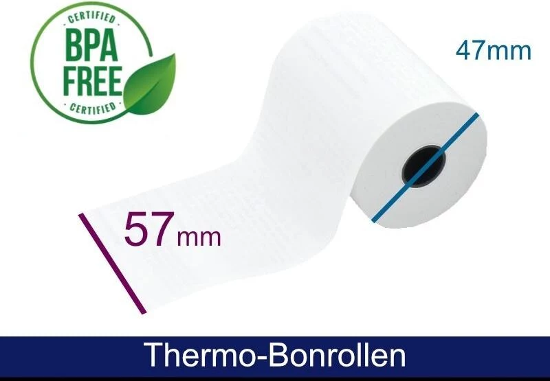 ARTDEV Thermopapīra rullis 57x47x12 mm 25