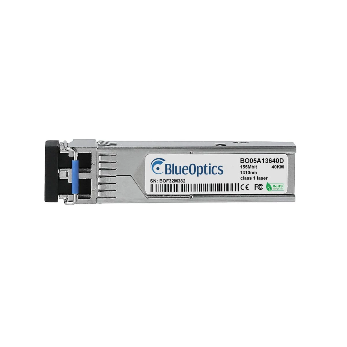 BlueOptics SFP uztvērējs 100BASE-FX 1310nm 2km