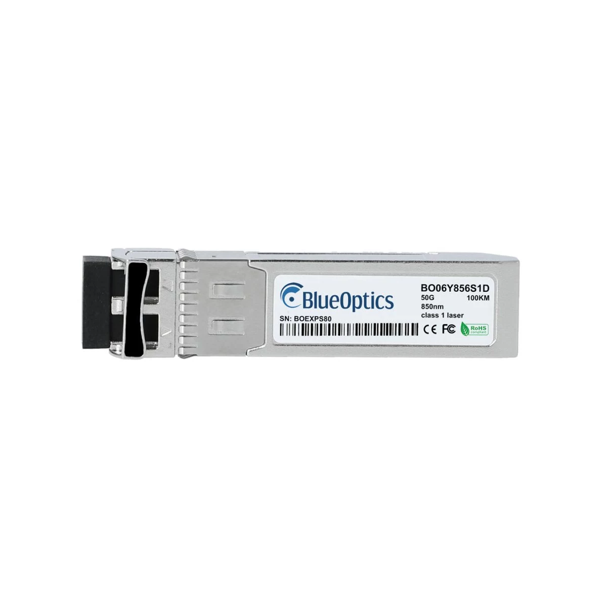 BlueOptics FTLF8556x1yCz Compatible SFP56 50GBASE-SR 850nm