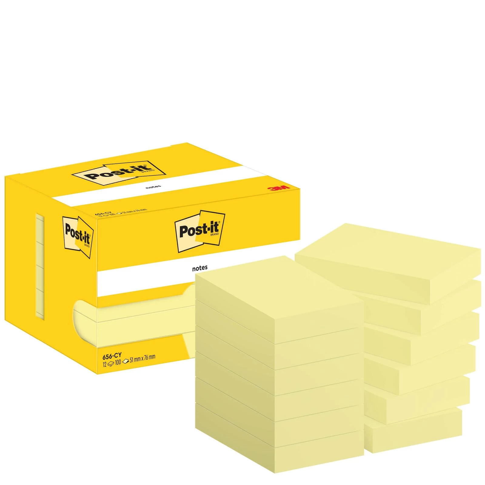 3M Post-it Original Sticky Notes 76
