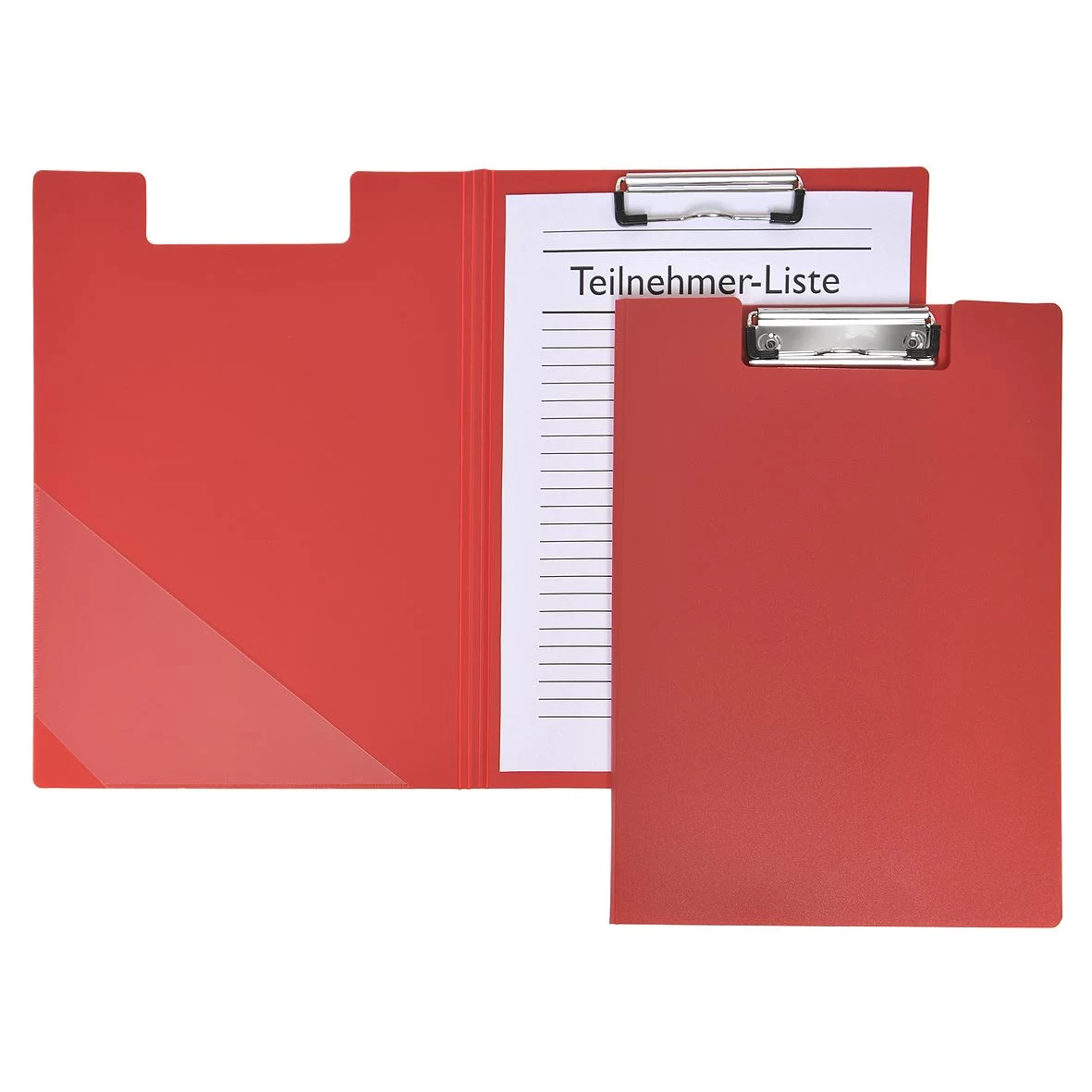 FolderSys Clipboard Folder A4 Red