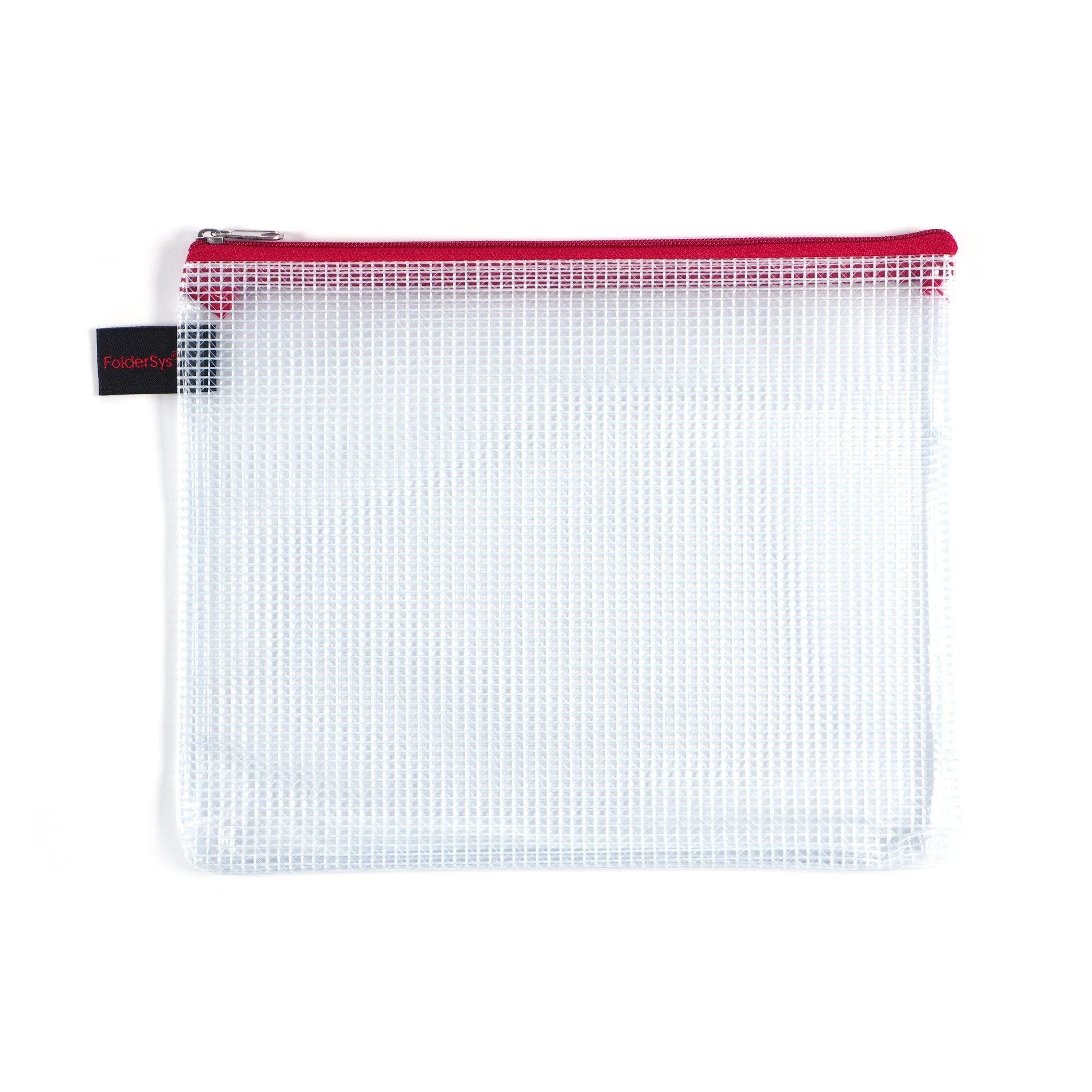 Foldersys B6 Zipper Pouch Caurspīdīgs PVC
