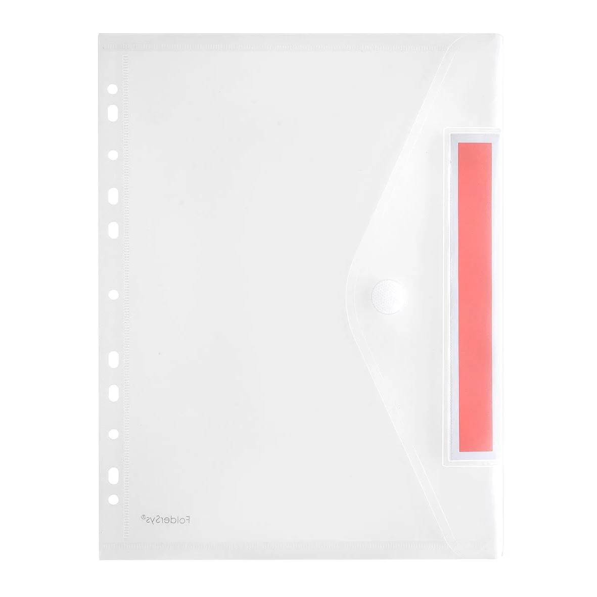FolderSys Document Sleeve A4 Transparent 10-Pack