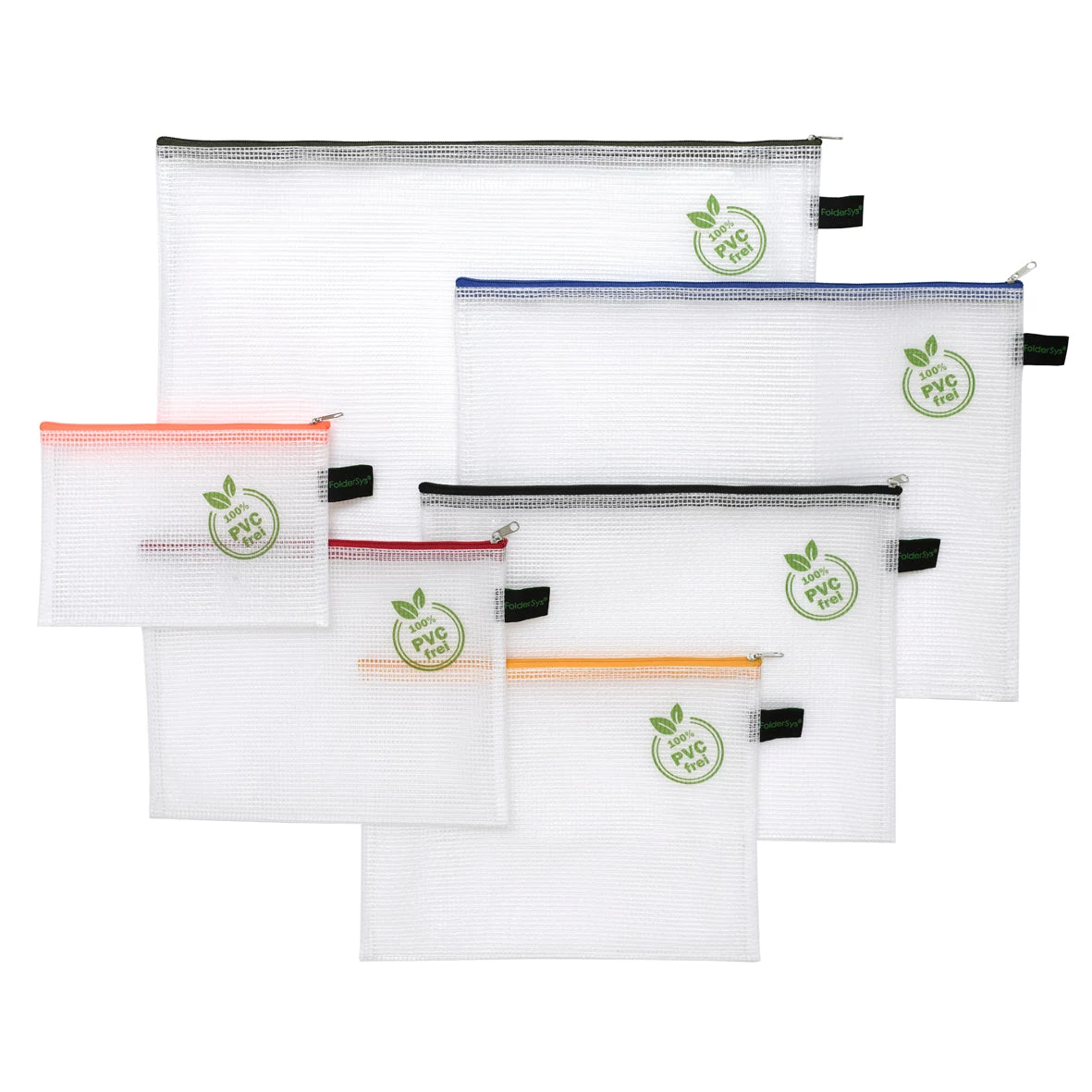 FolderSys Zipper Pouch Set 1x A6