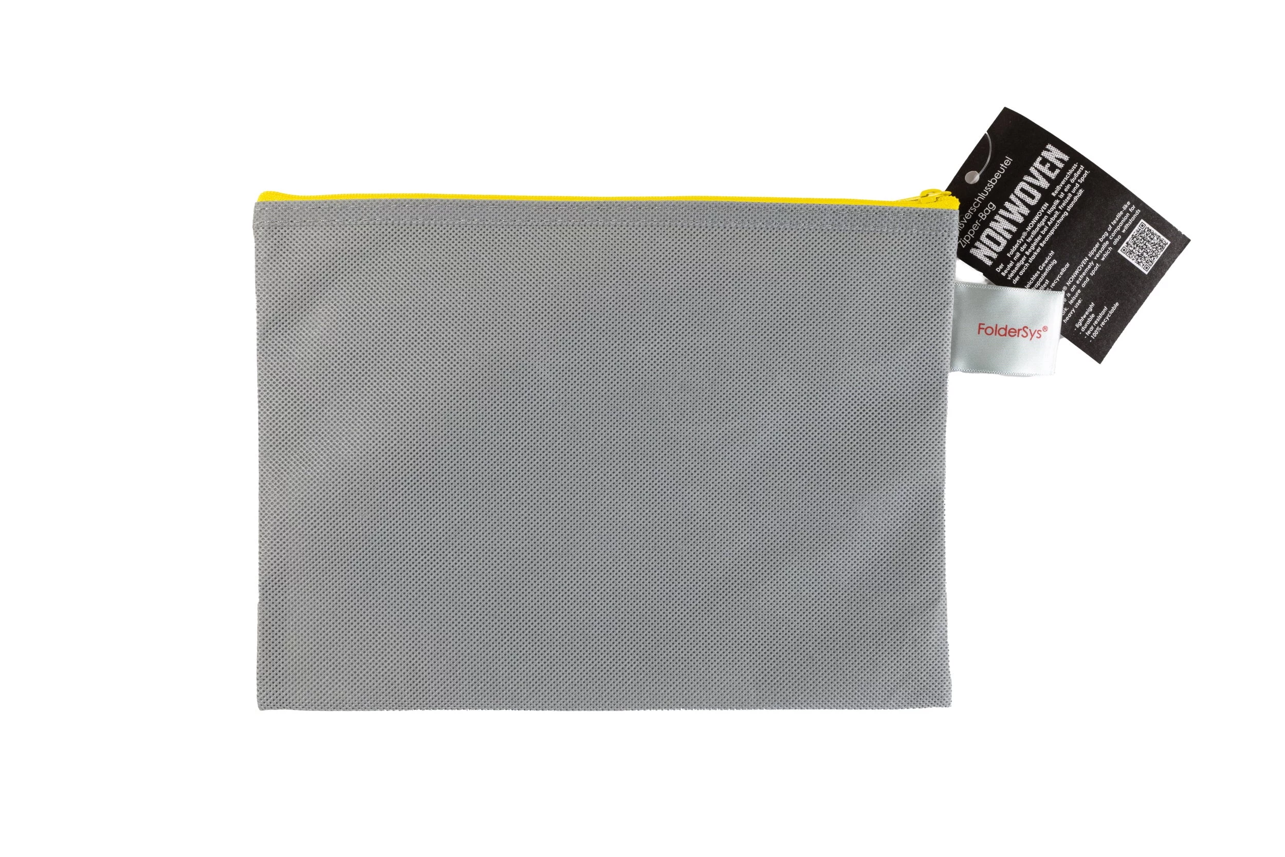 FolderSys A5 Grey Opaque Non-Woven PP