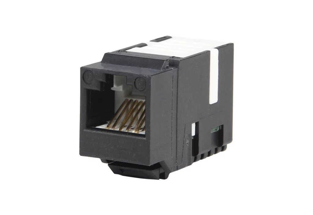 METZ CONNECT 130A10-29-I-B1 Flat Black RJ45
