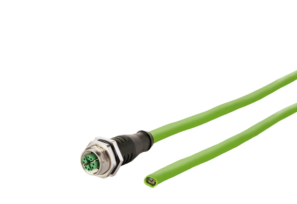 METZ CONNECT M12 D-coded 8-pole Male
