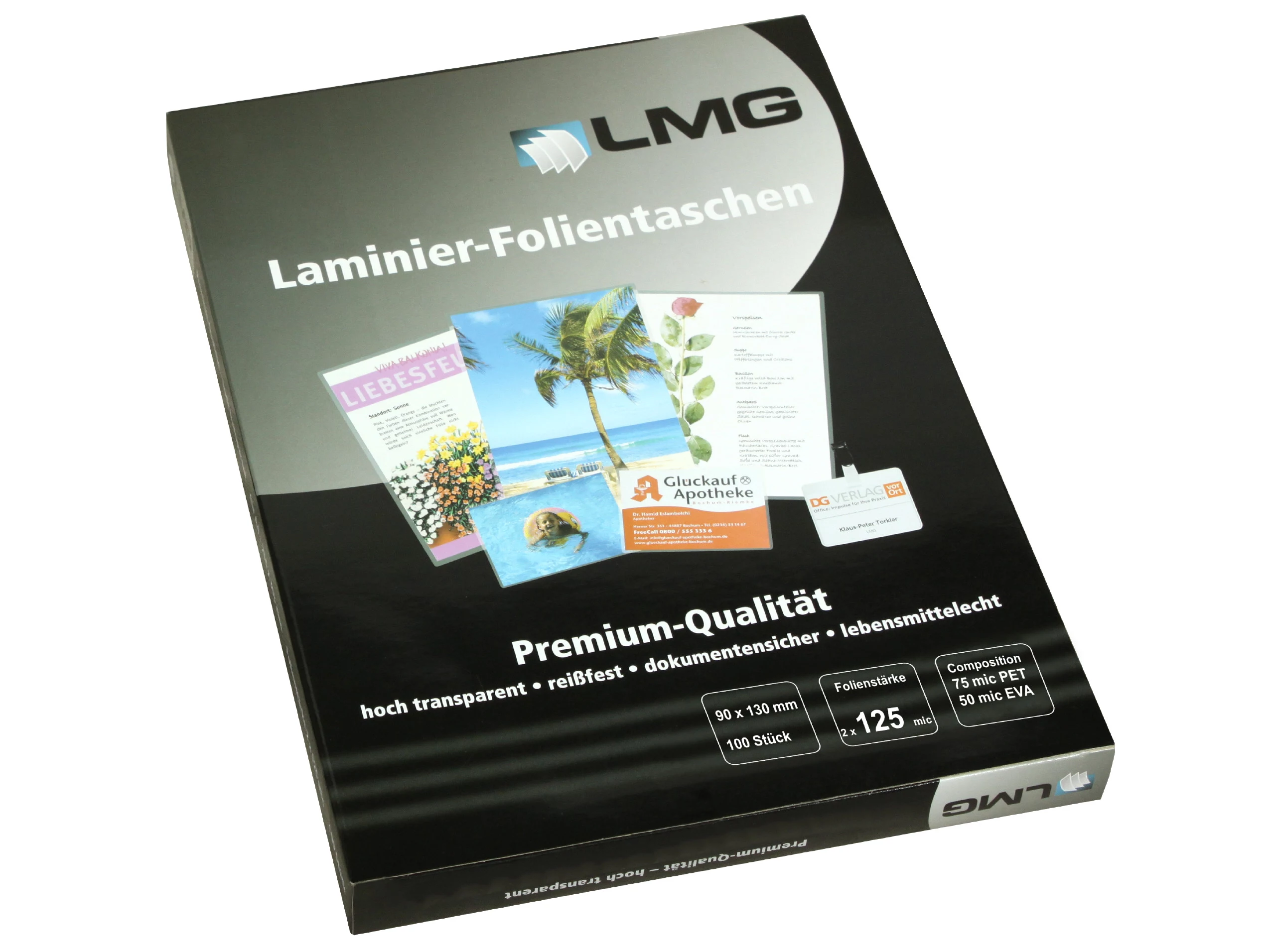 LMG Laminating Pouches Glossy for Small