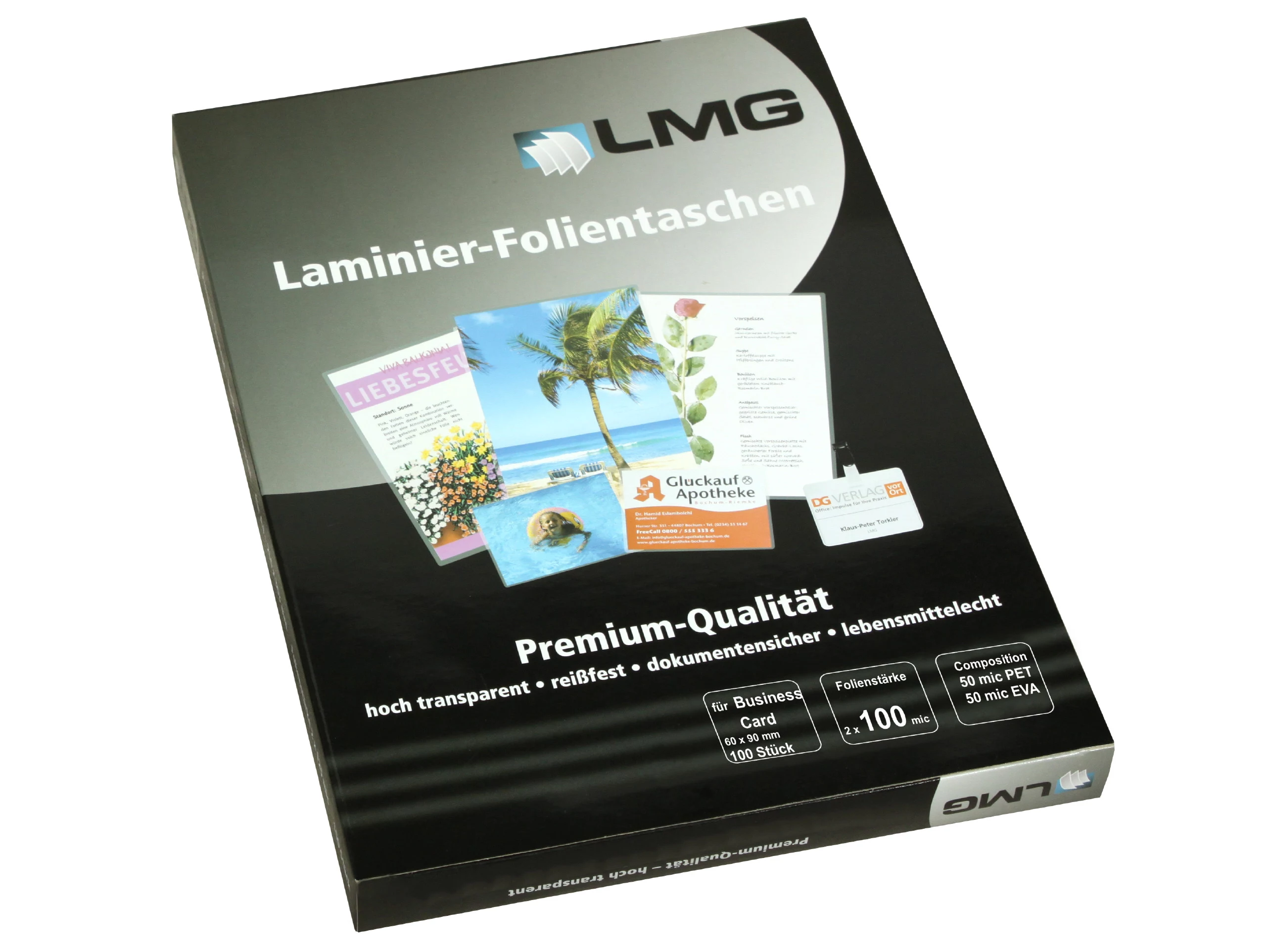 LMG Laminating Pouches Glossy for Business
