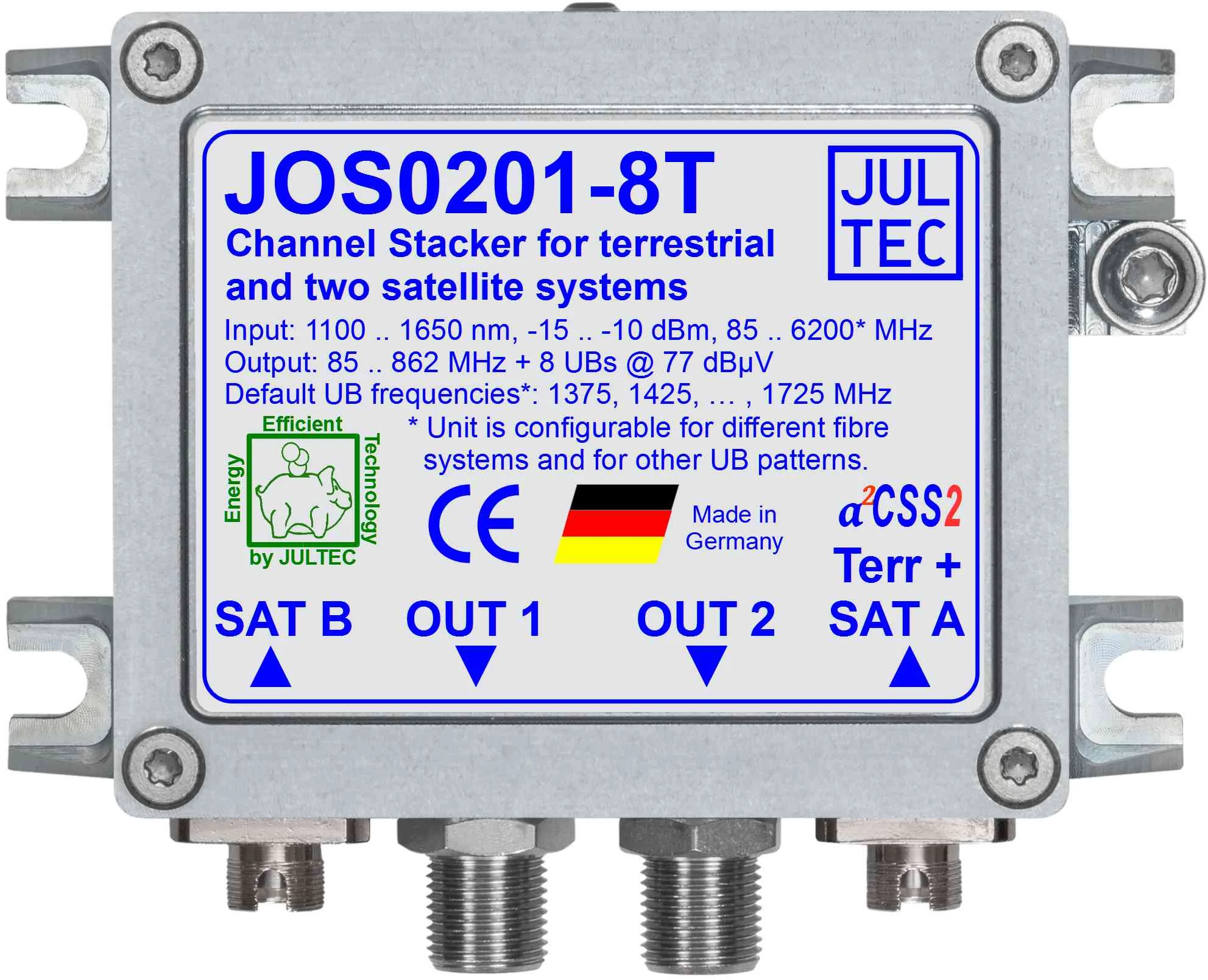 JULTEC JOS0201-8T Unicable II / JESS
