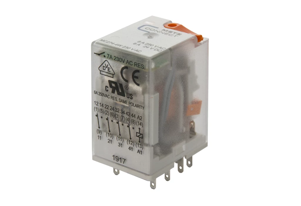 METZ CONNECT Relay 274 230VAC 4PDT