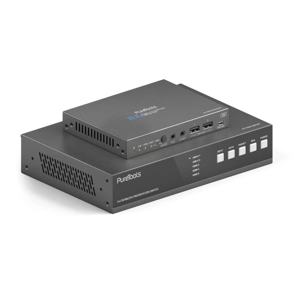 PureLink PT-PSW-52KVM 5x2 KVM Switcher 4K