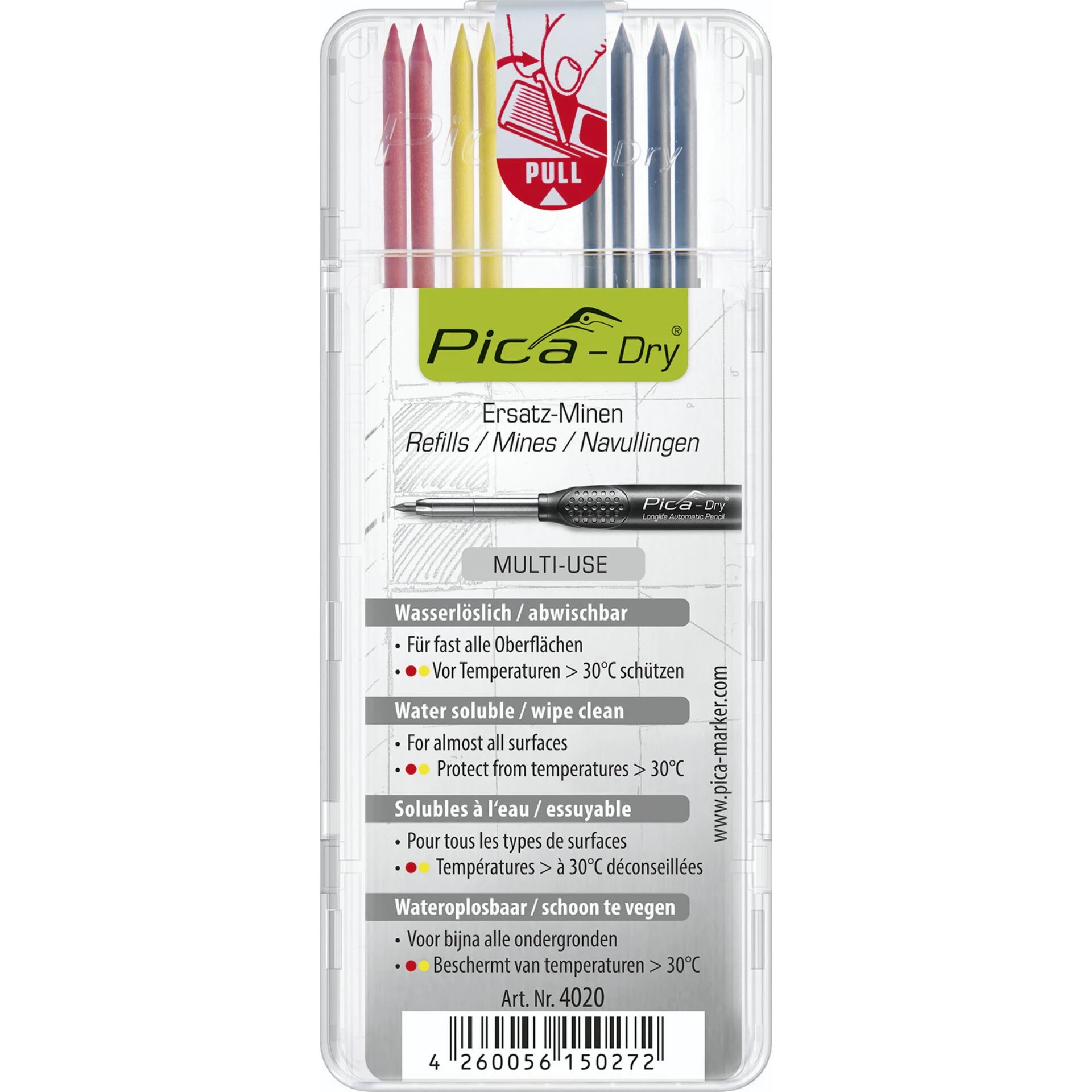 Pica DRY Refills Basis - Graphite