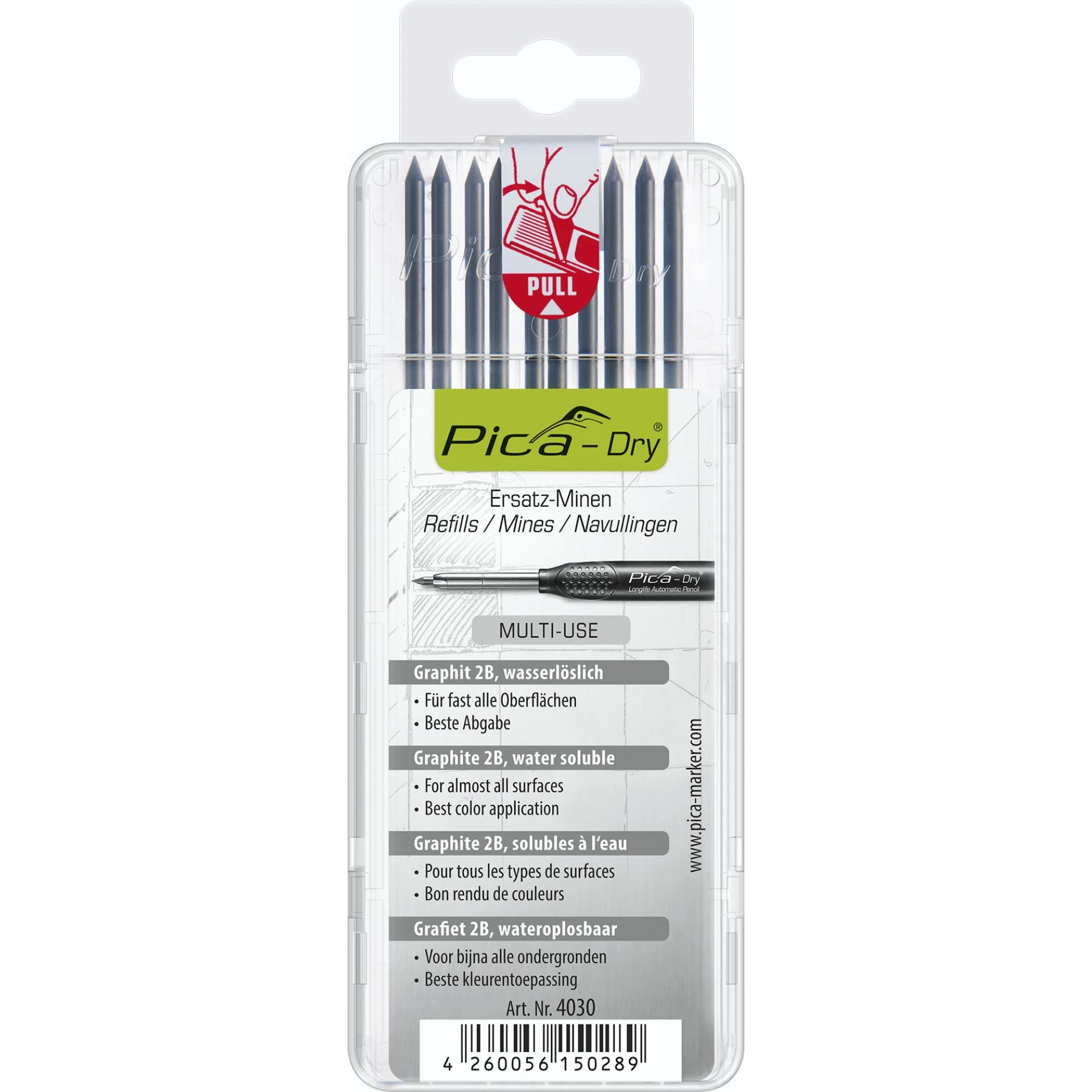 PICA-MARKER Pica DRY Refills Graphite -