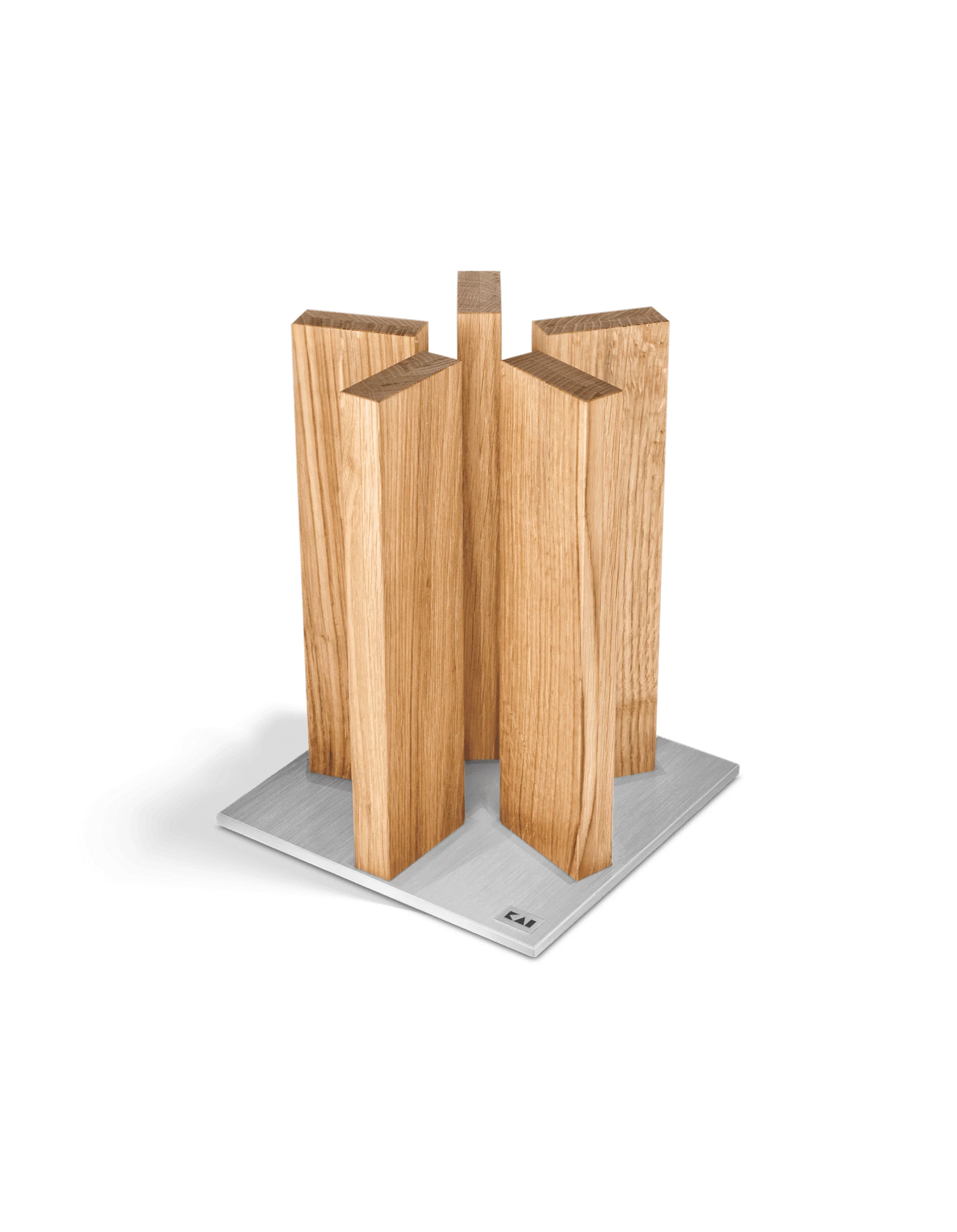 KAI Magnetic Knife Block Stonehenge Oak