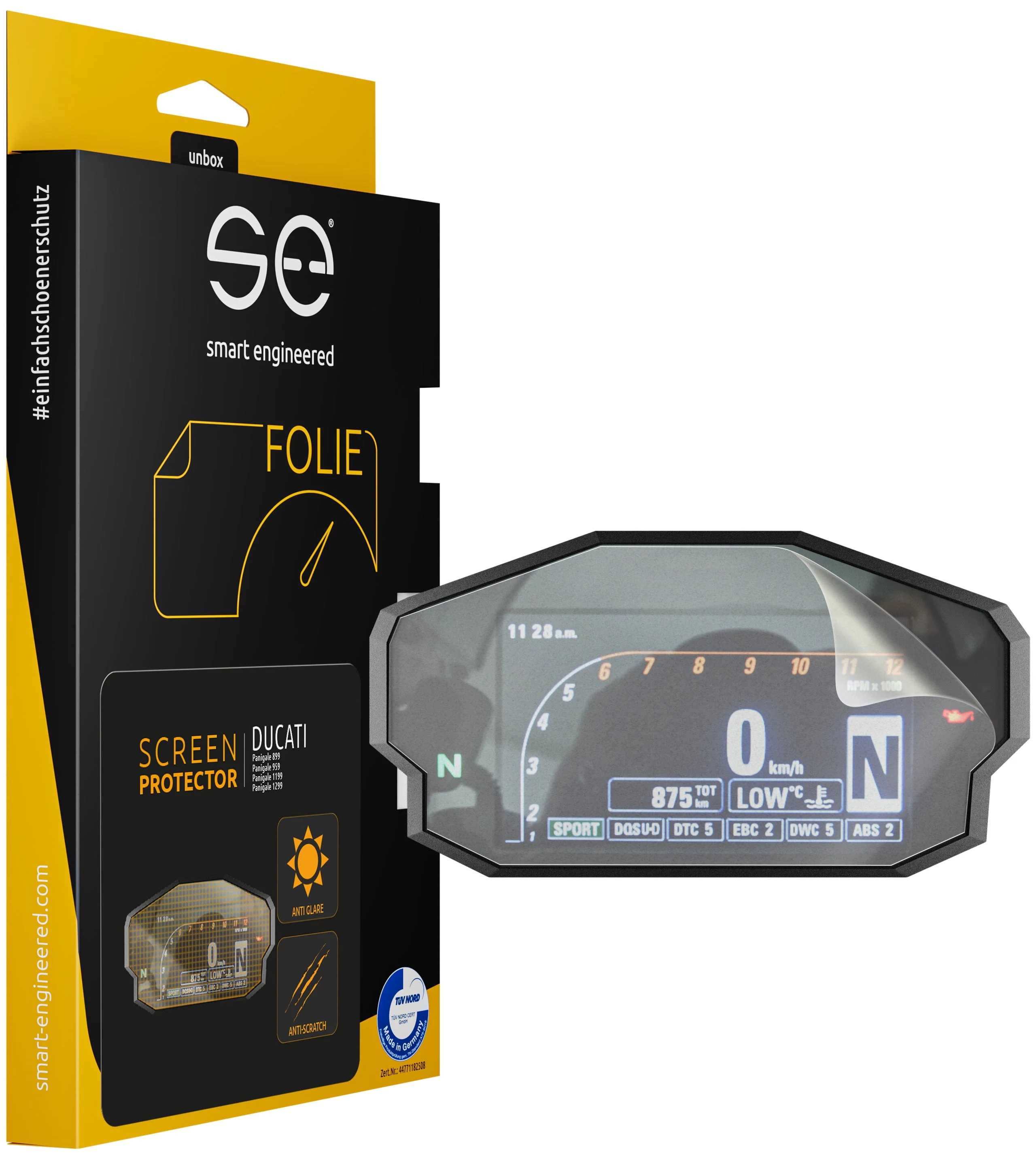 Smart.engineered SE-DCP-2-0102-0029-1-M Aizsargplēve Ducati Panigale