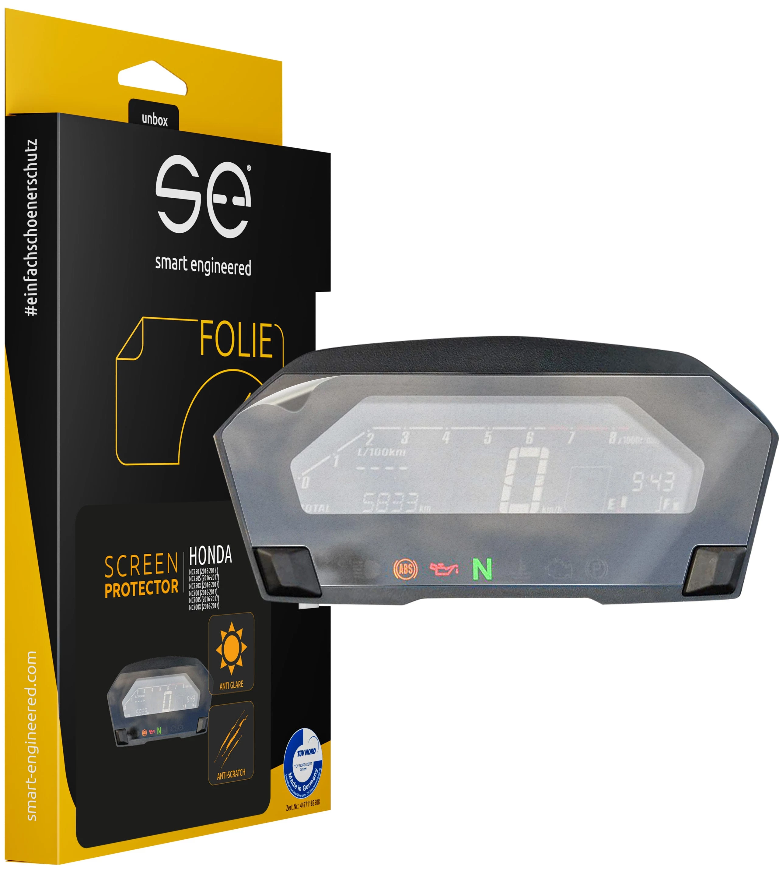 Smart.engineered SE-DCP-2-0102-0142-1-M Aizsargplēve Honda NC750/NC700